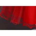 Girls' Patchwork Mesh Bow Party Dress - Image 10