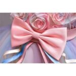 Girl's Rainbow Tulle Lace Dress - Bilde 4