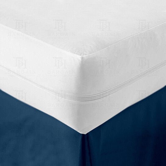 Heavyweight Zippered Waterproof and Bed-Bug Proof Vinyl Mattress Cover Protector