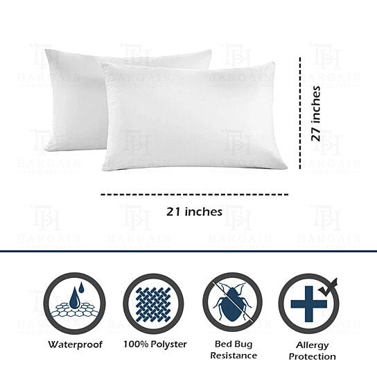 Heavyweight Zippered Waterproof and Bed-Bug Proof Vinyl Mattress Cover Protector - Bilde 3
