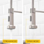 High Arc Spring Kitchen Sink Faucet - Bilde 6