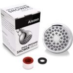 High Pressure Shower Head 3" Anti-clog Anti-leak Fixed with Adjustable Swivel Brass Ball Joint - Bilde 8