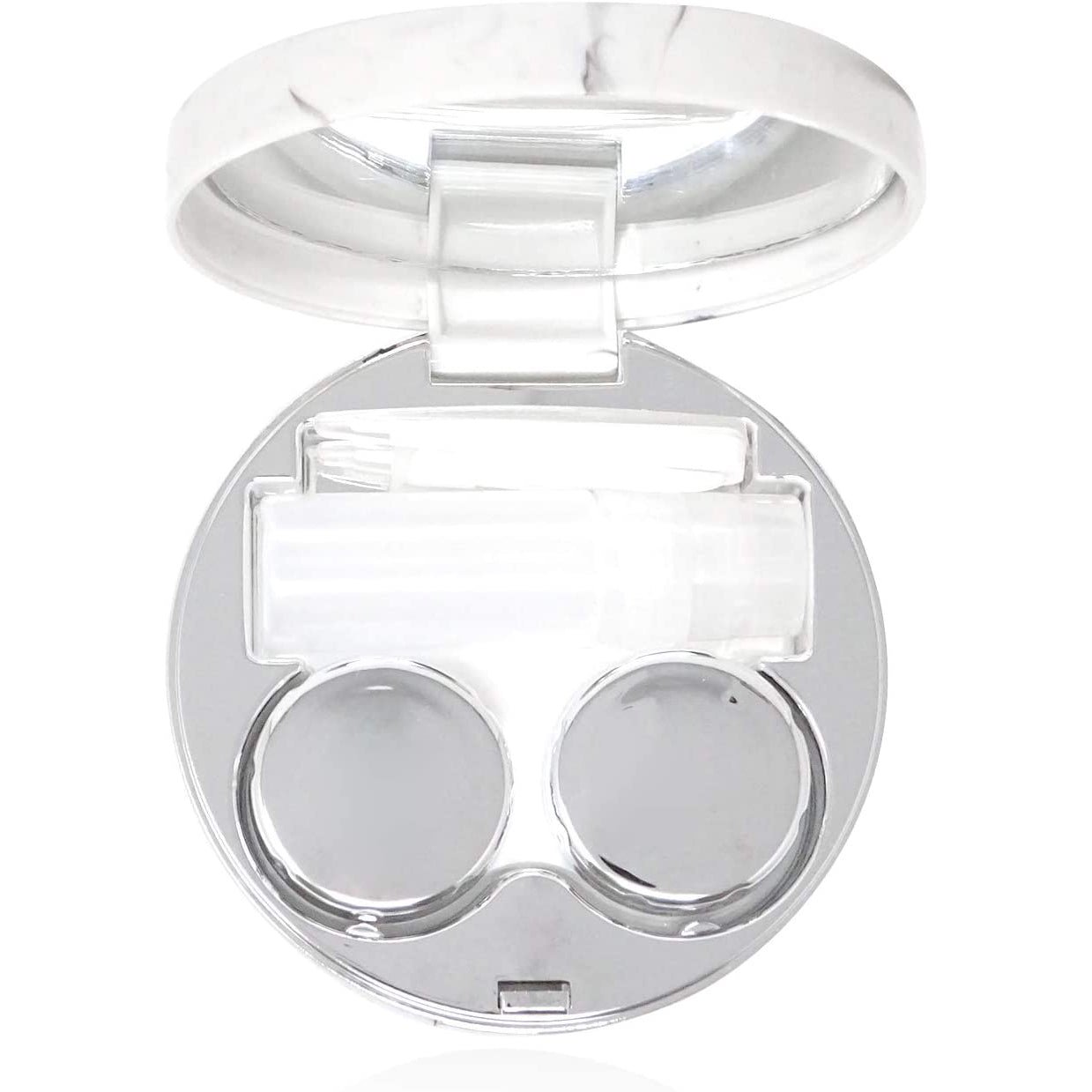 Honbay Fashion Marble Contact Lens Case with Mirror - Image 17