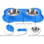 Hubulk 2 Stainless Steel Dog Bowl with No Spill Non-Skid Silicone Mat - Image 9
