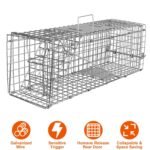 Humane Live Animal Rodent Cage Collapsible Galvanized Wire - Bilde 5