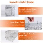 Humane Live Animal Rodent Cage Collapsible Galvanized Wire - Bilde 11