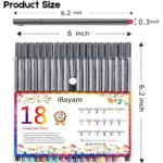 iBayam Colored Pens Fine Point Markers - Image 5
