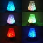 Ice Fiber Optic Light with Color-changing Crystal Base - Bilde 8