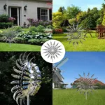 Kinetic Wind Sculptures & Spinners 3D Wind Spinner Wind Powered Wind Art - Image 9