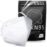 KN95 Foldable Protective Face Mask - White - Bilde 3