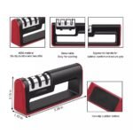 Knife Sharpener Professional Ceramic Tungsten Kitchen Sharpening System Tool - Image 3