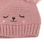 Knitted Beanie Hat, Cute Cold-proof Winter Hat For 6-24 Months Baby Girls - Image 10