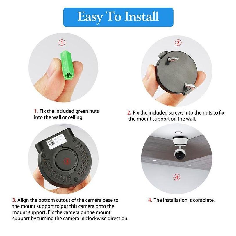 Kosaco 720P WiFi IP Camera Motion - Image 8