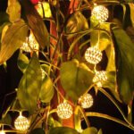 LED Outdoor Solar String Lights - Bilde 4