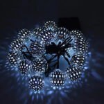 LED Outdoor Solar String Lights - Bilde 2
