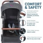 Lightweight Self Folding Baby Stroller, Ultra-Compact with One Hand Gravity Fold - Bilde 3