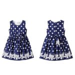 Little Girls' Dress Sundress Polka Dot Casual Lace Trims Print - Image 4