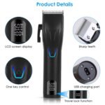 Men Electric Barber Clipper Hair Cutting Combo Set T Outliner Shaver Trimmers - Bilde 6