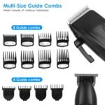 Men Electric Barber Clipper Hair Cutting Combo Set T Outliner Shaver Trimmers - Bilde 4