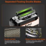 Men Rechargeable Cordless Beard Trimmer Grooming Kit - Bilde 9