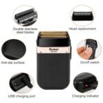 Men Rechargeable Cordless Beard Trimmer Grooming Kit - Bilde 4