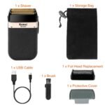 Men Rechargeable Cordless Beard Trimmer Grooming Kit - Bilde 7