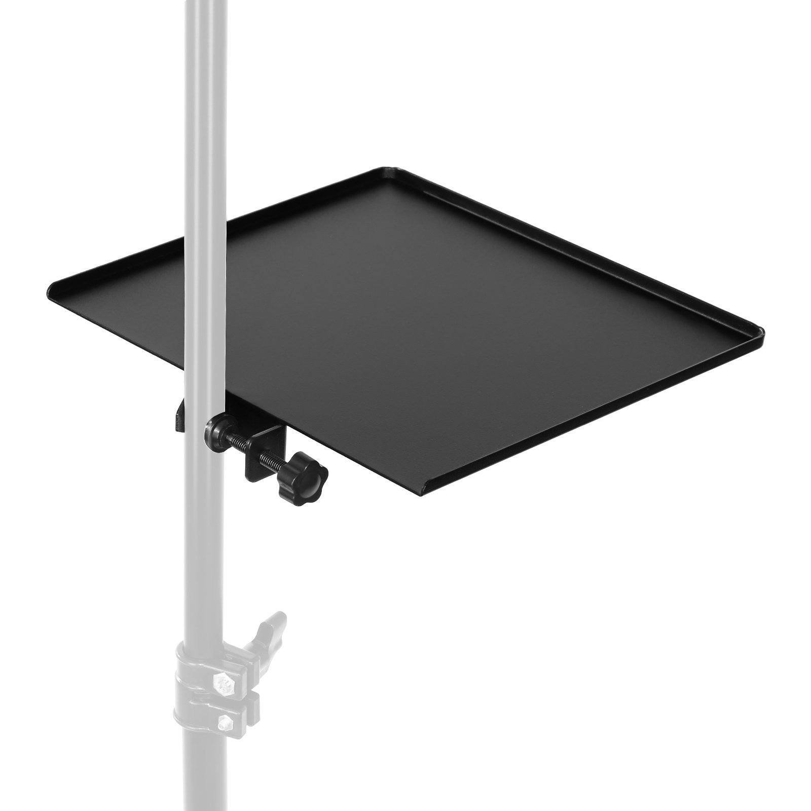 Microphone Stand Tray Clamp-on Rack Shelf Holder for Music Sheet - Image 2