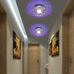 Modern Crystal LED Saving Bright Ceiling Blue Light Lamp Fixture Chandelier - Bilde 4