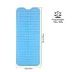Non Slip Shower Mat Massage Anti-Bacterial with Suction Cups - Image 23