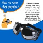 NVTED Dog Sunglasses with Adjustable Strap for Medium or Large Dog - Bilde 4