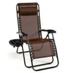 Outdoor Folding Zero Gravity Reclining Lounge Chair - Image 2