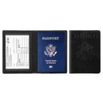 Passport Holder with Vaccination Card Protector - Image 4