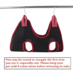 Pet Grooming Hammock For Dog & Cat - Bilde 4