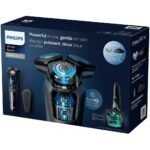 Philips Wet & Dry Shaver 5000 with SkinIQ Tech + Shave Heads, Charging & Cleaning Base (Refurbished) - Image 7