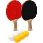 Ping Pong Set with 4 Paddles & Net for Any Table - Image 2