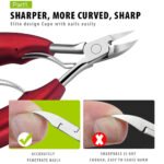Podiatry Toe Nail Clippers for Thick/Heavy Duty Nails - Bilde 4