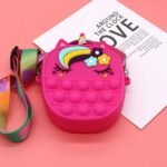 Pop Unicorn Purse Fidget Toys For Girls - Image 2