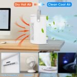 Portable Air Conditioner Fan Evaporative Humidifier 3 Speed Spray - Bilde 5