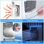 Portable Air Conditioner Fan Evaporative Humidifier 3 Speed Spray - Bilde 4