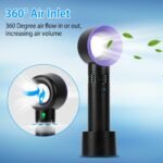 Portable Handheld Bladeless Fan - Bilde 20