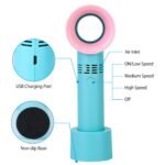 Portable Handheld Bladeless Fan - Bilde 29