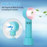 Portable Handheld Bladeless Fan - Bilde 26
