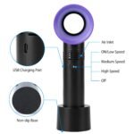 Portable Handheld Bladeless Fan - Bilde 25