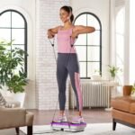 PowerFit Elite Vibration Platform with Exercise Bands and Mat (Refurbished) - Bilde 3