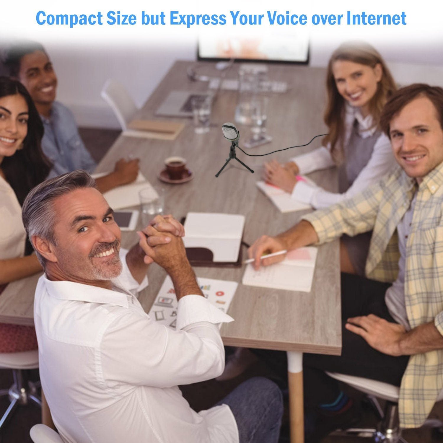 Pro Condenser Microphone with Tripod - Image 15