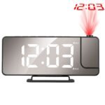 Projection Alarm Clock LED Digital Alarm Clock with Dual Alarms Snooze