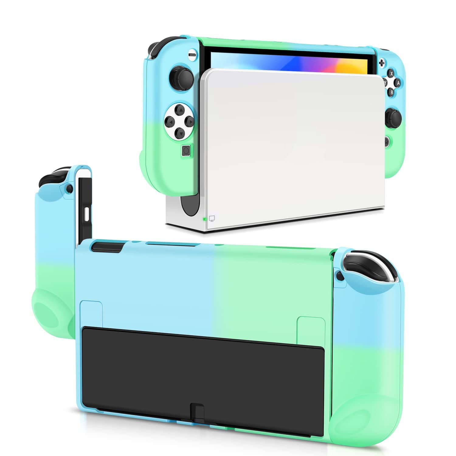 Protective Shell Cover Hard Dockable Case Fit for Nintendo Switch OLED - Image 12