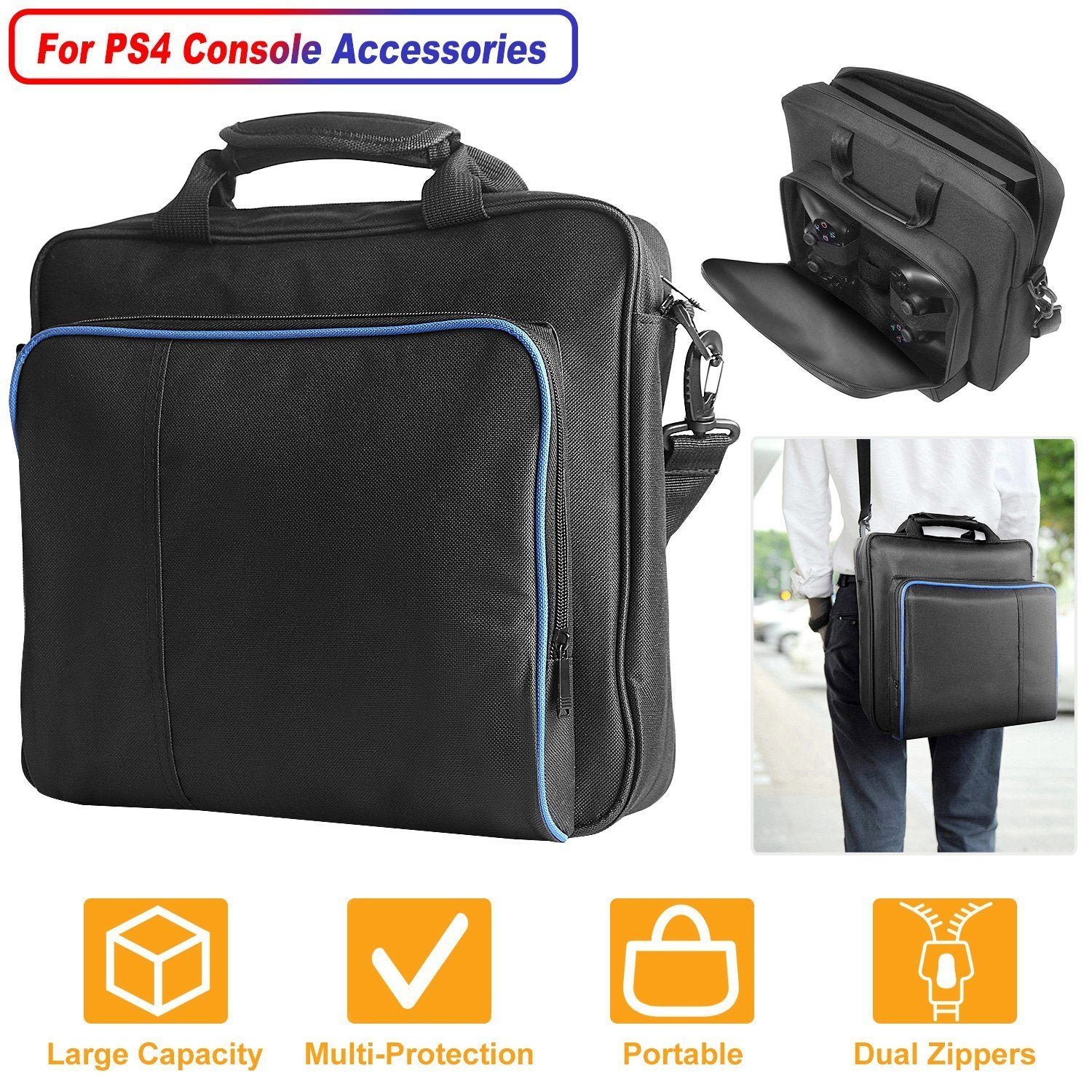PS4 Console Accessories Handbag with Shoulder Strap - Bilde 12
