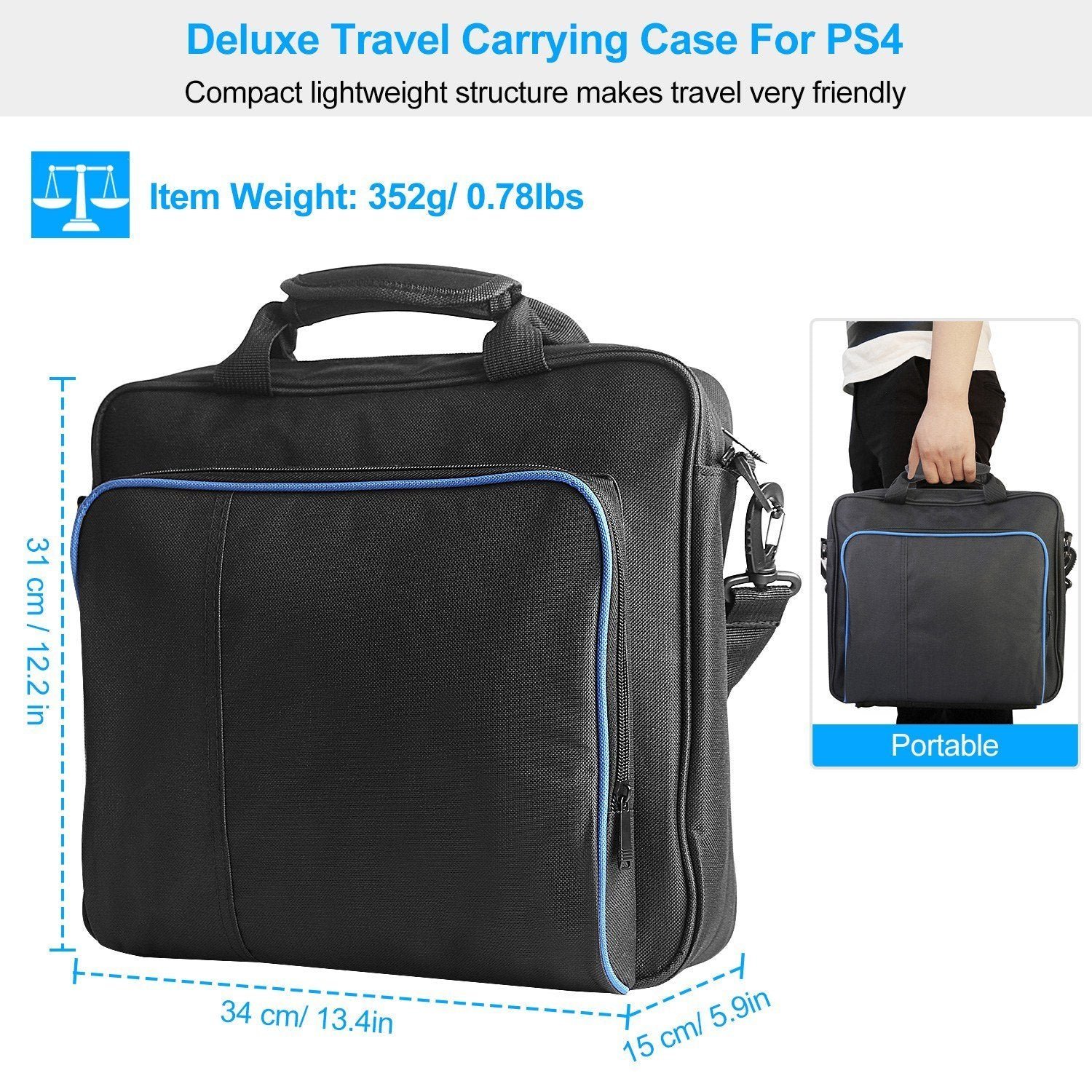 PS4 Console Accessories Handbag with Shoulder Strap - Bilde 7