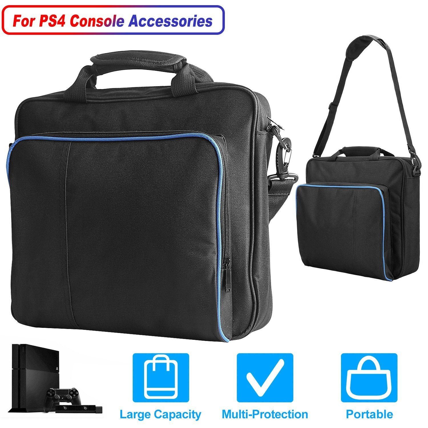 PS4 Console Accessories Handbag with Shoulder Strap - Bilde 11